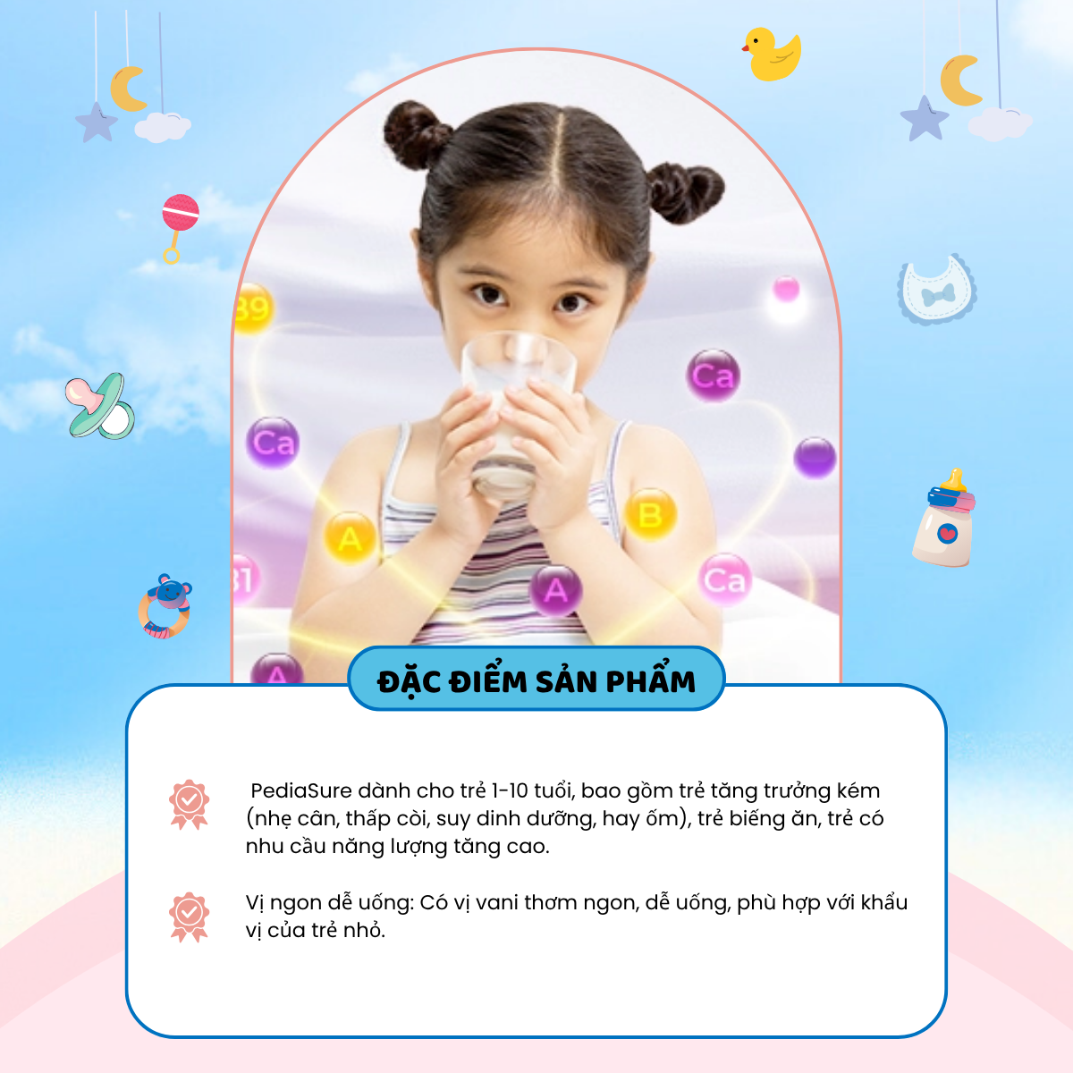 Thùng Sữa Hộp Pha Sẵn Pediasure Bổ Sung Vitamin DHA Cải Thiện Sức Khỏe Cân Nặng Và Trí Não - Ảnh 4