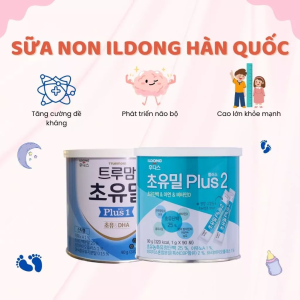 Sữa Non Bột Công Thức ILDONG Xuất Xứ Hàn Quốc Cải Thiện Đề Kháng Kích Thích Ăn Ngon Cho Bé 90g