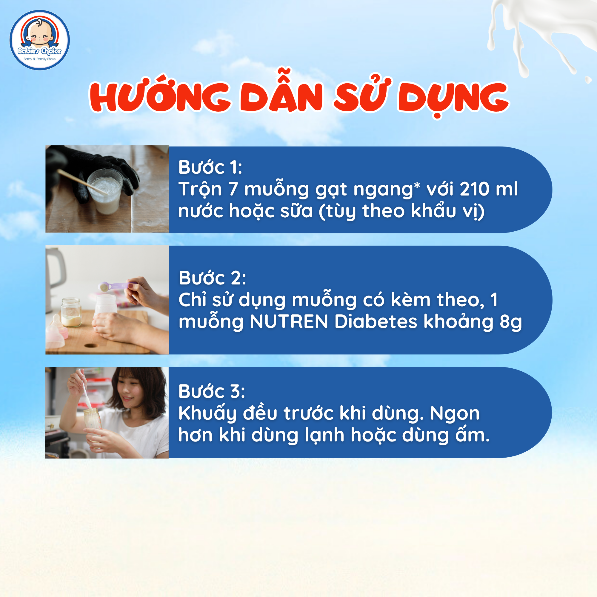 Sữa Nutren Diabetes Úc, Ổn Định Đường Huyết, Dành Cho Người Tiểu Đường Lon 440g - Ảnh 4