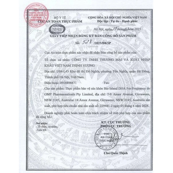 Viên Uống Bổ Sung DHA Bầu Bioisland Phát Triển Trí Não, Thị Giác Tăng Miễn Dịch 60 Viên - Ảnh 5