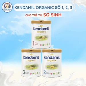 Sữa Bột Công Thức Kendamil Organic Số 1, 2, 3 Phát Triển Chiều Cao Trí Não Tăng Miễn Dịch Cho Trẻ 800g